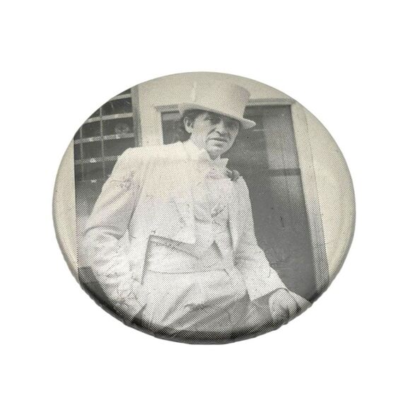 Bill Graham Other - Vintage Bill Graham Large Round Concert Photo Button